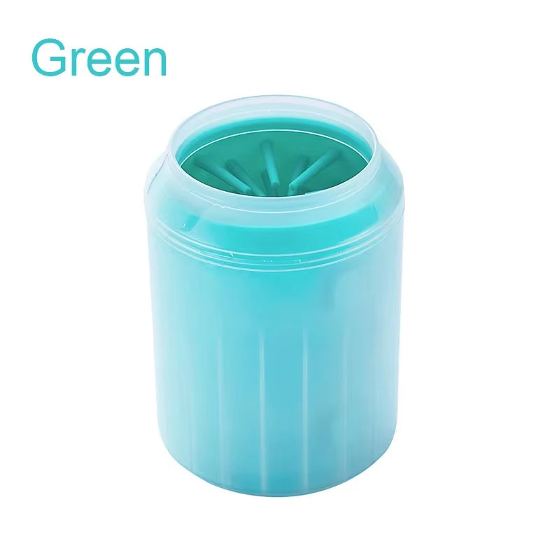 Pet Paw Cleaner Soft Silicone Material Pet Foot Wash Cup Cat and Dog Foot Cleaner Portable Massage Pet Paw Cleaning Supplies